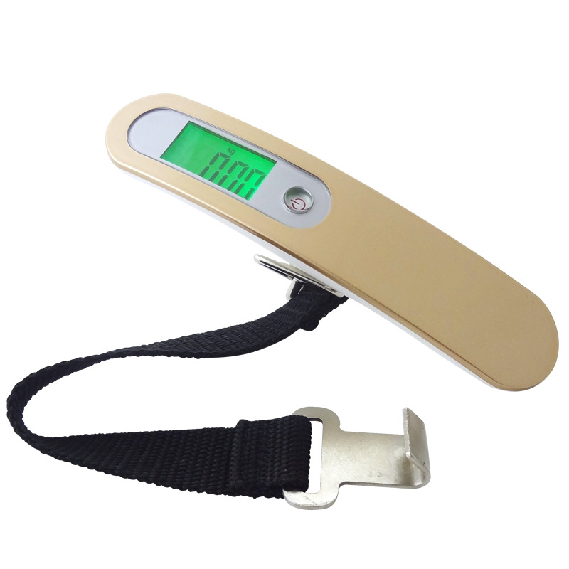 手提行李称 新款钓鱼便携50kg手持快递usb充电计价旅行秤迷你