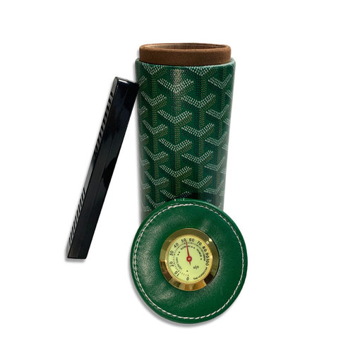 现货雪茄套雪茄保湿盒雪茄收纳储存保湿罐湿度计