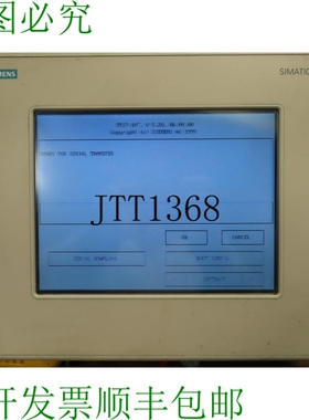 原装供应6AV3627-1QL01-0AX0 Simatic TP27-10