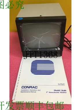 原装供应? Conrac 2640 放大器 9 英寸通道
