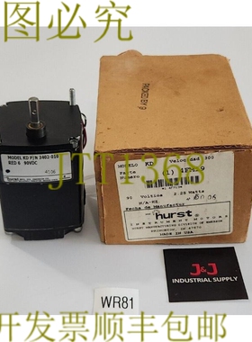 原装供应Hurst 3402-010 KD 红色 6 电机 4FM19 90Vdc 2.5 瓦 +