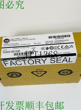 原装供应Allen Bradley 5069-IB16K /A 结构型 16 CH 24V 直流输