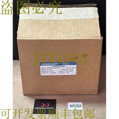原装供应- Ashcroft A4WAM0442P210G 压力变送器 0.25% 精度 10PS