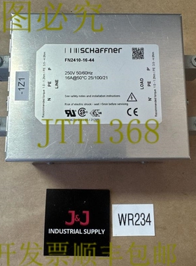 原装供应二手，状况良好- Schaffner FN2410-16-44 250V 50/60Hz