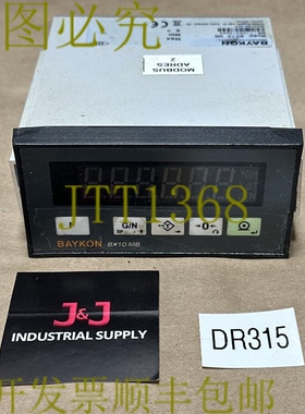 原装供应二手 - BAYKON BX10 MB 称重终端模块 24VDC / 200mA DK0