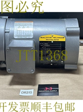 原装供应- Baldor Reliance VM3542 0.75 工业电机 1725RPM 208-2