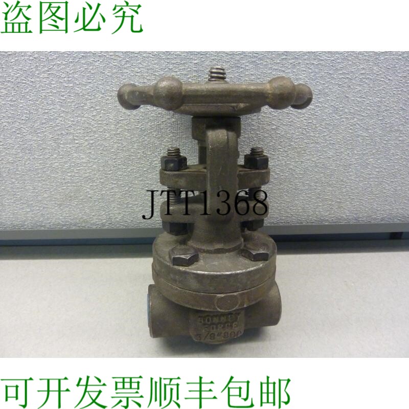 原装供应BONNEY FOR H11 机身 A105N 3/8 NPT 钢门阀 20977