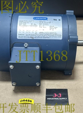 原装供应- Leeson 3 ~ 相猫:101767 型号:C4T17FC9B 1/4 208-230/