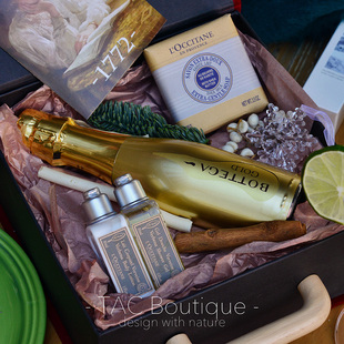 波特嘉起泡酒 永生花私人定制高端婚礼伴娘伴手礼  闺蜜生日礼物