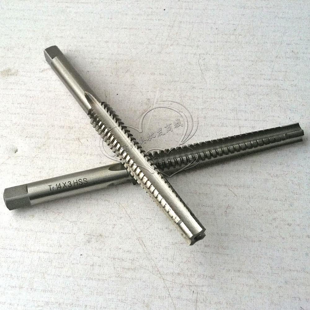 Метчик с трапециевидной резьбой TR метчик TR14*2 TR14*3 TR16*3 TR16*4 метчик с левым зубом