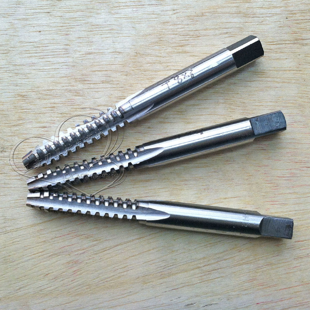 Качественная поставка! Метчик трапецеидальный Метчик Т-образный TR8*2 TR8*3 TR8*1,5 Метчик трапециевидный встречной резьбы