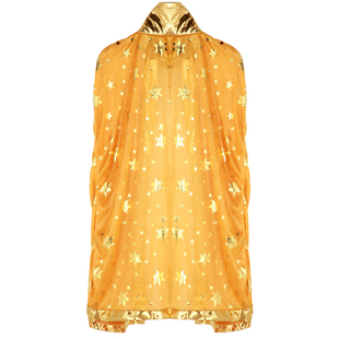 幼儿园表演区服装魔法师魔术披风万圣节儿童男孩女巫巫婆披风斗篷