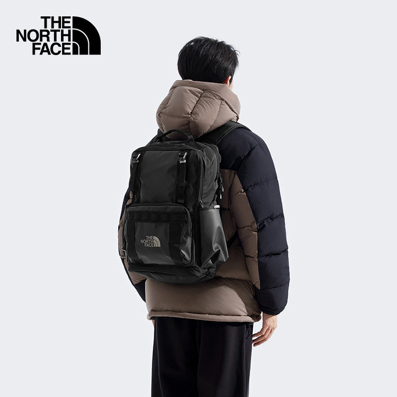 北面双肩背包男女款TheNorthFace户外轻便运动包大容量登山包8BK4