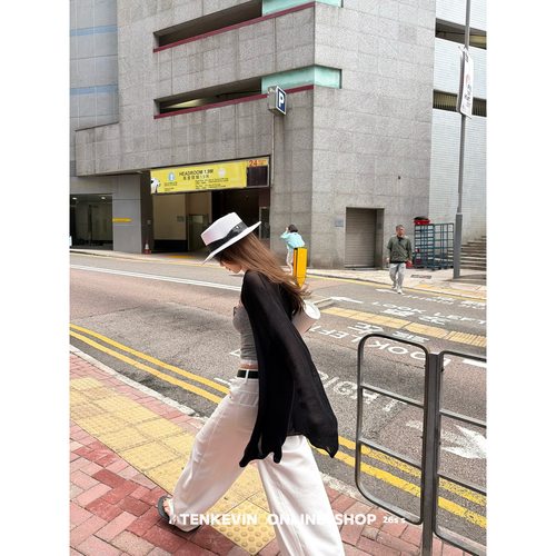 十一石 慵懒time 慵懒百搭薄款长袖开衫女小个子宽松凉感针织外套