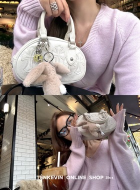 十一石 氛围神器！v领套头毛衣针织衫女小个子宽松显瘦上衣冬季II