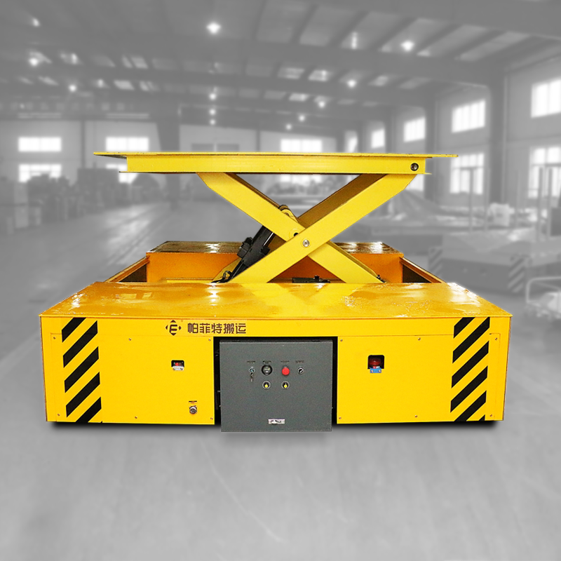 10吨电动轨道车大载重车间平板运输车50吨电动搬运车