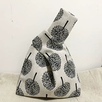 Сумка на запястье, японская сумка через плечо, ретро маленький мобильный телефон, кошелек, из хлопка и льна