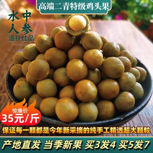 芡实鸡头果米新鲜野生带壳2025新果特级超大颗粒天长特产多买多送