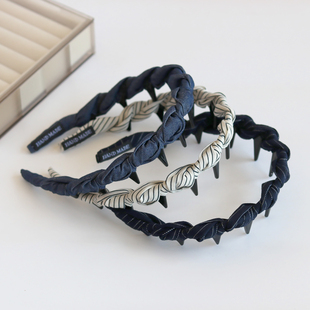 高颅顶绝美发箍超好看的出街日常显脸小减龄发带式高级感轻奢头箍