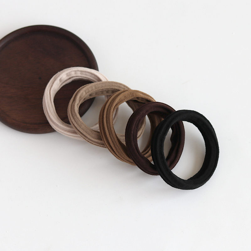 扎发皮筋高弹力头绳发绳极简发圈