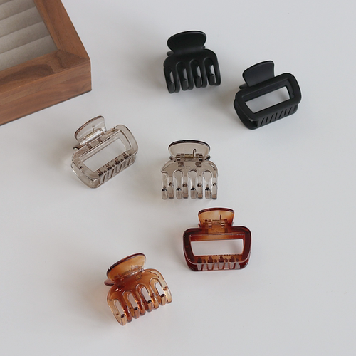 子紫抓夹亚克力日韩中号发饰