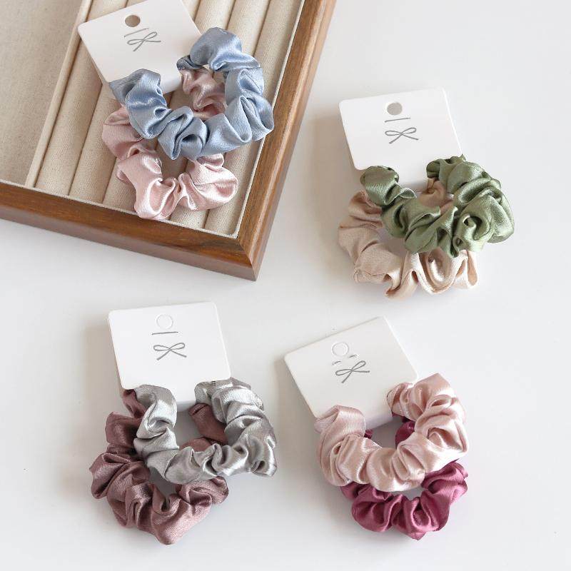 玫粉色甜甜圈小肠圈简约气质弹力扎发皮筋发绳2条装韩式发圈发饰,饰品/流行首饰/时尚饰品新,发饰,淘宝优惠券,粉丝福利购,淘宝优惠卷