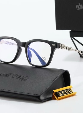 大框克罗家近视眼镜可配度数