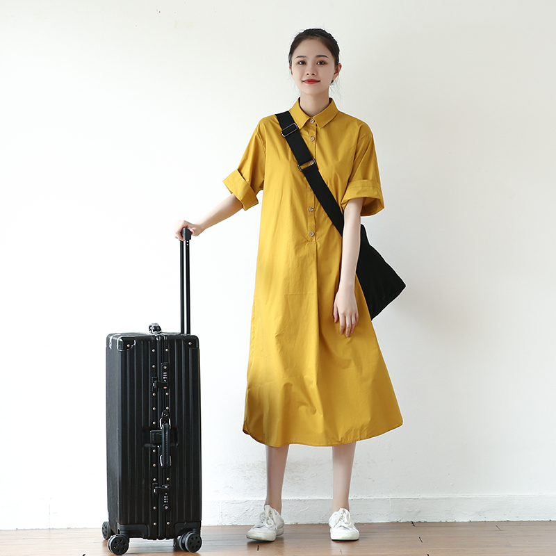 suin夏季新款文艺宽松大码女