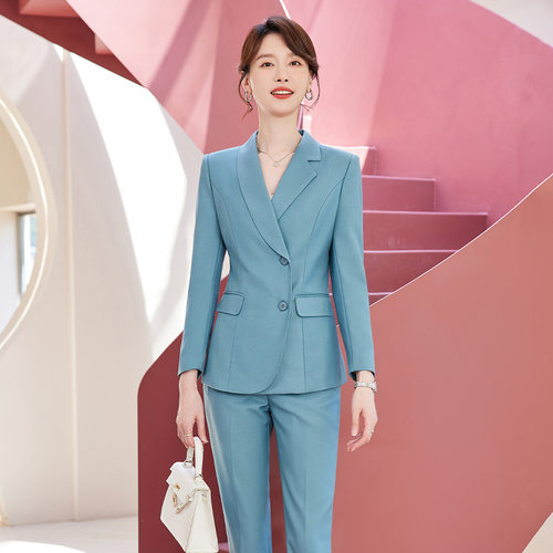 诗璐雅总裁面试职业装气质女神范