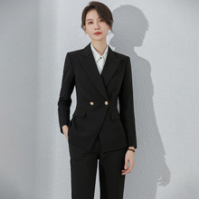 诗璐雅高级感职业西装套装女秋冬小个子面试正装气质女神范工作服
