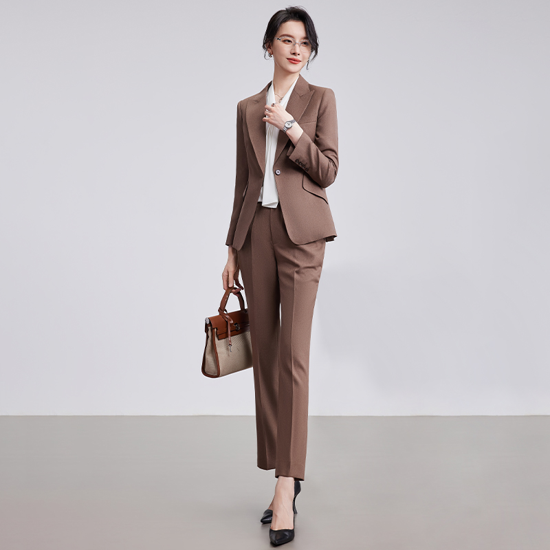 诗璐雅职业装西装套装女