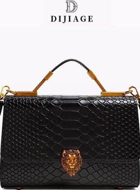 DIJIAGE轻奢手提单肩女包高级感邮差包时尚百搭斜挎包包