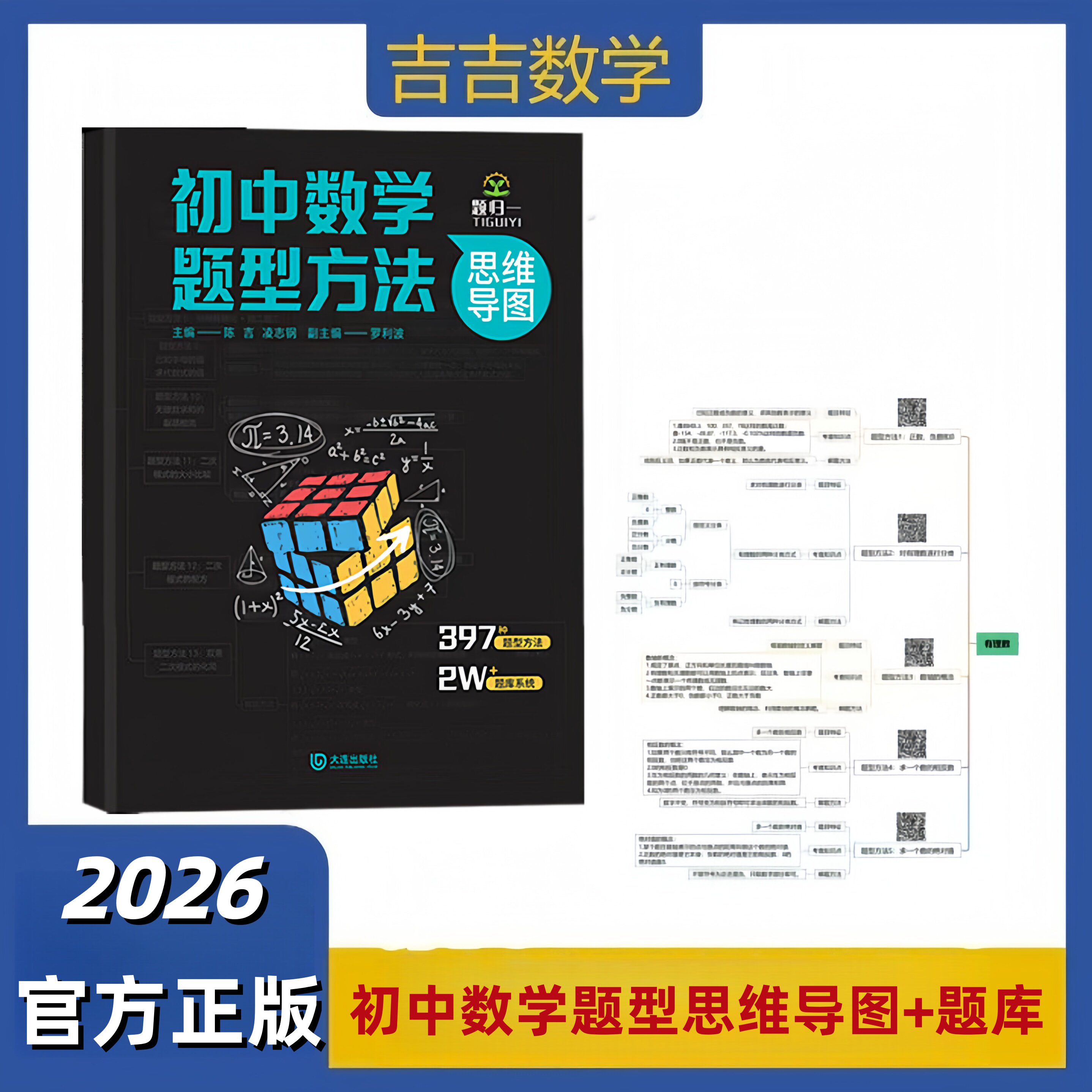 初中数学题型方法思维导图