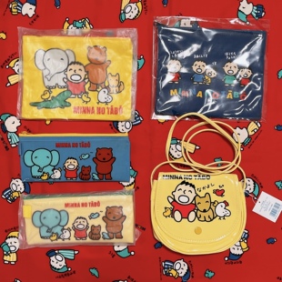 超中古绝版昭和全新大口仔斜挎包笔袋化妆包收纳袋