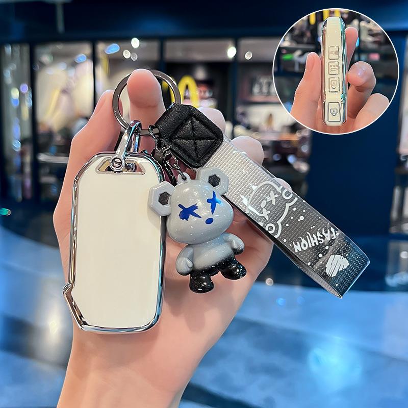 适用起亚福瑞迪Forte奕跑k5凯绅kx5遥控4键起亚钥匙钥匙套无标