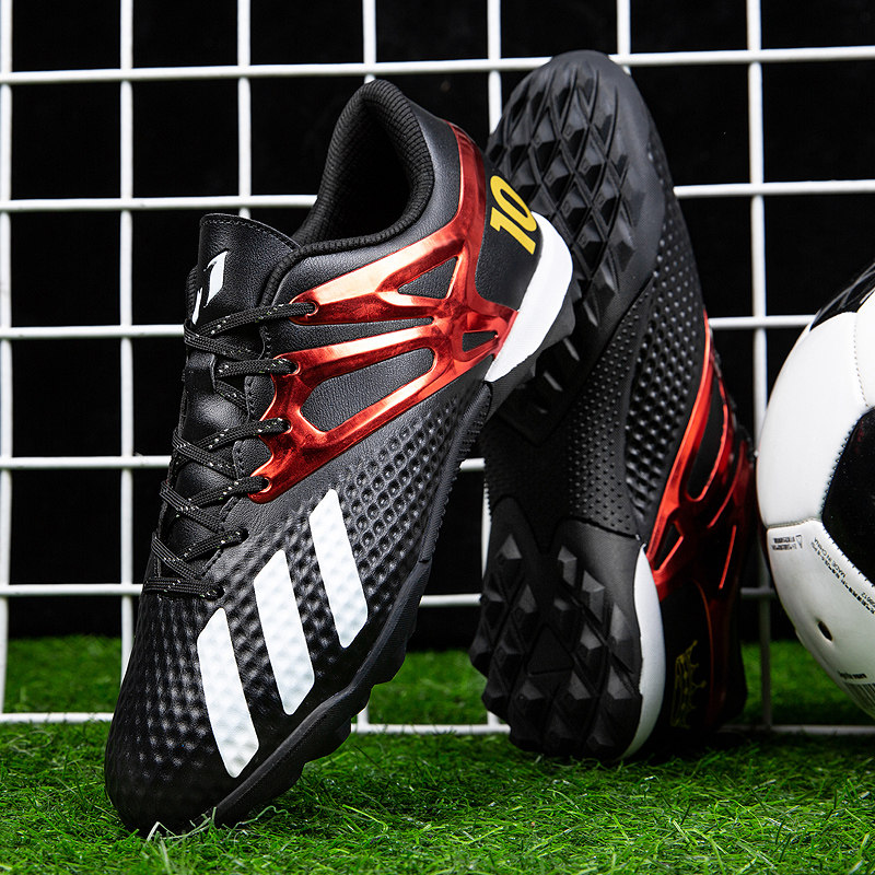 梅西镀金龙骨足球鞋儿童长钉碎钉小孩学生男女成人短钉专用训练鞋