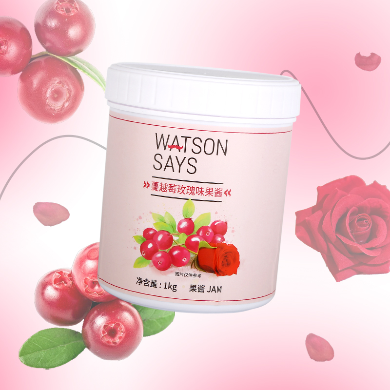 阿果安娜蔓越莓玫瑰酱WATSONSAYS