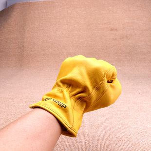 头层皮FIRM GRIP外贸多功能全指户外自行车手套真皮防护骑行手套