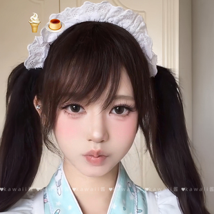 甜心女仆Lolita白色发箍日系可爱少女感蕾丝头箍cos制服百搭发饰
