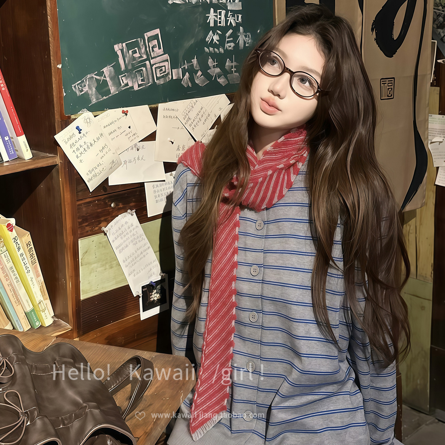 韩系学院风红色格纹丝巾秋冬毛茸茸加厚窄版围巾高级氛围领带围脖,服饰配件/皮带/帽子/围巾,围巾/丝巾/披肩,淘宝优惠券,粉丝福利购,淘宝优惠卷