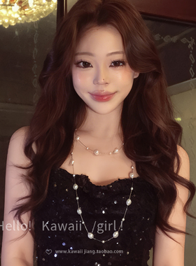 法式纯欲满天星多层项链