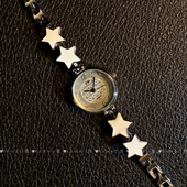 Vintage中古设计感星星手表2025新款 小众学生高颜值手链手饰 韩版