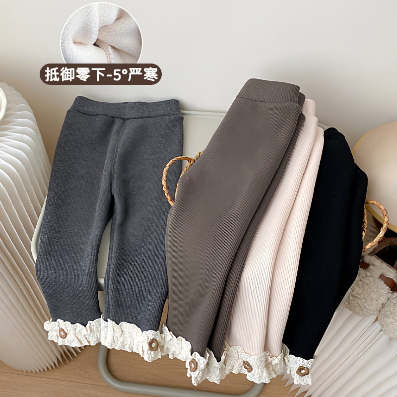 女童加绒加厚打底裤儿童秋冬季一体绒长裤女宝宝冬装保暖裤子小童,童装/婴儿装/亲子装,裤子,淘宝优惠券,粉丝福利购,淘宝优惠卷
