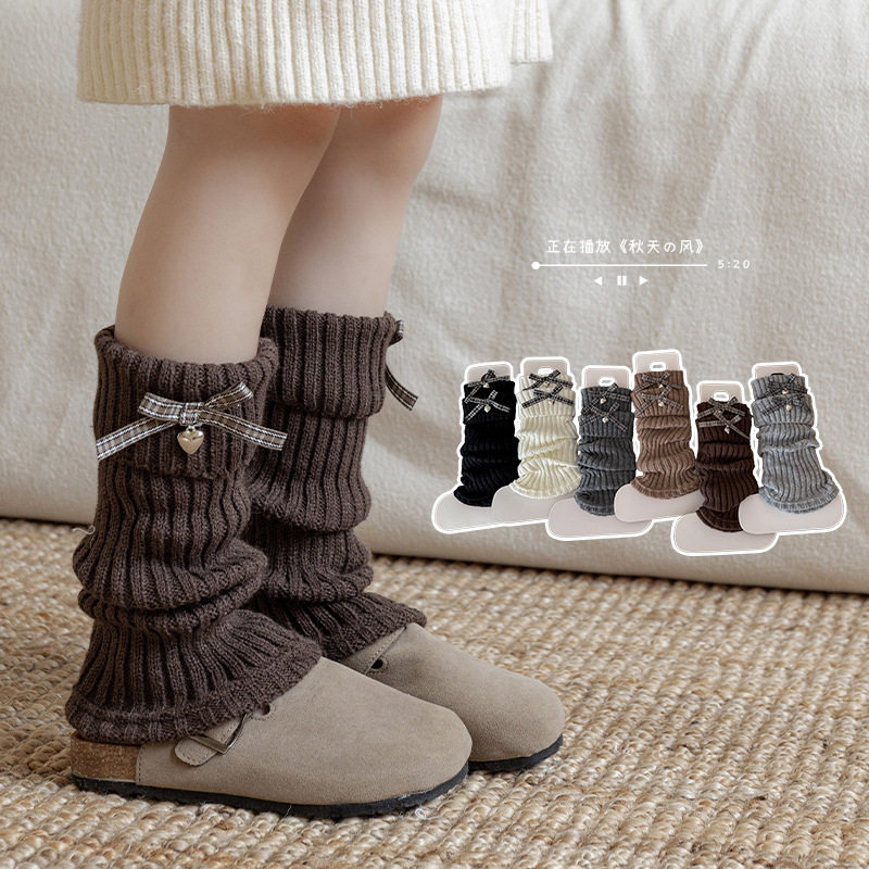 女童袜套复古格子蝴蝶结堆堆袜lolita毛线针织保暖小腿腿,童装/婴儿装/亲子装,儿童袜子(0-16岁),淘宝优惠券,粉丝福利购,淘宝优惠卷