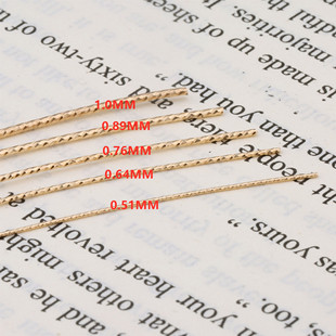 美国14K包金线半硬线DIY造型线 闪烁线 缠绕线 批花线花纹线配件