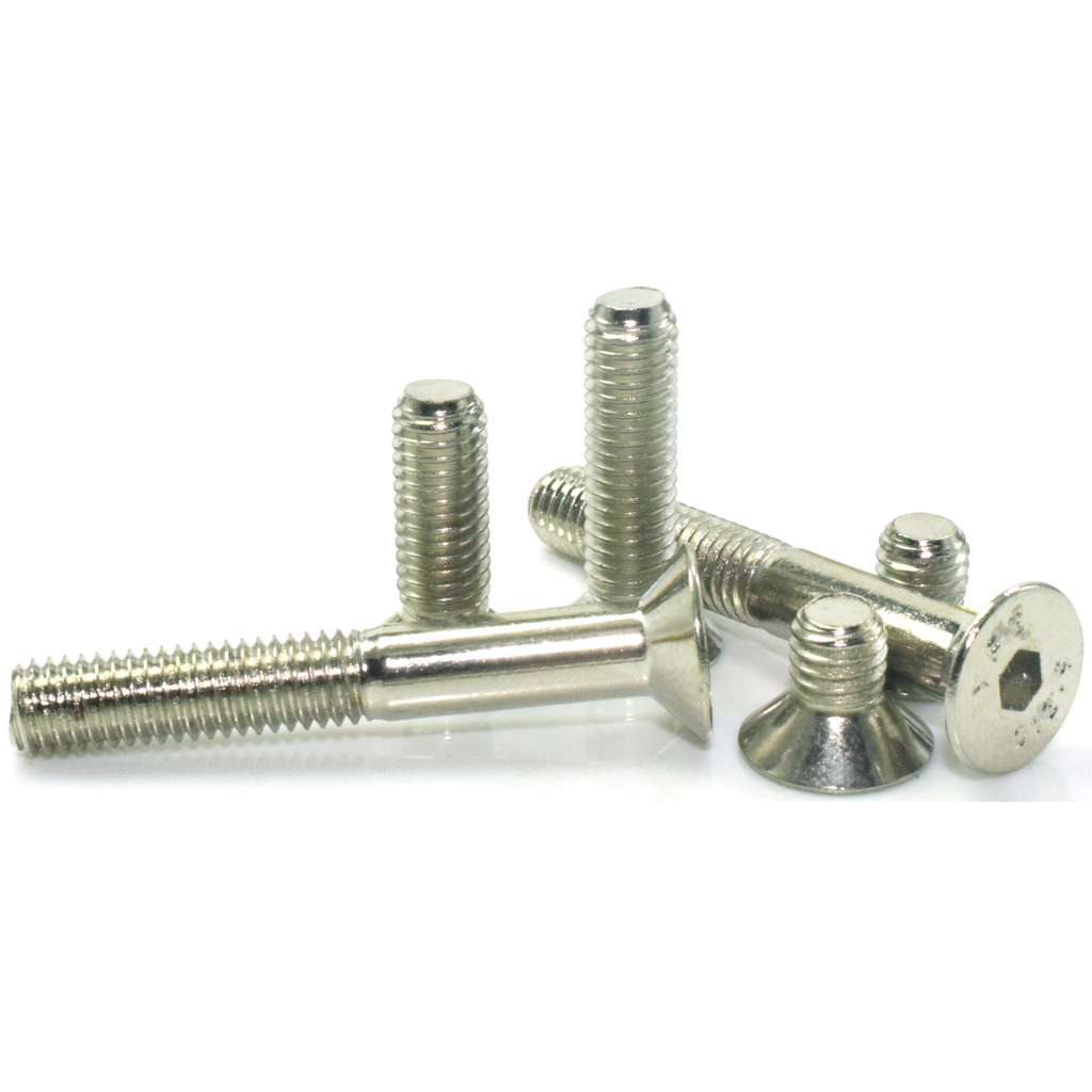 镀镍内六角高强度栓钉合金沉头