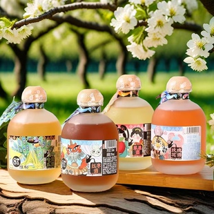 维秘果酒新疆酒玫瑰酒苹果酒红枣酒哈密瓜酒低度微醺晚安果酒包邮