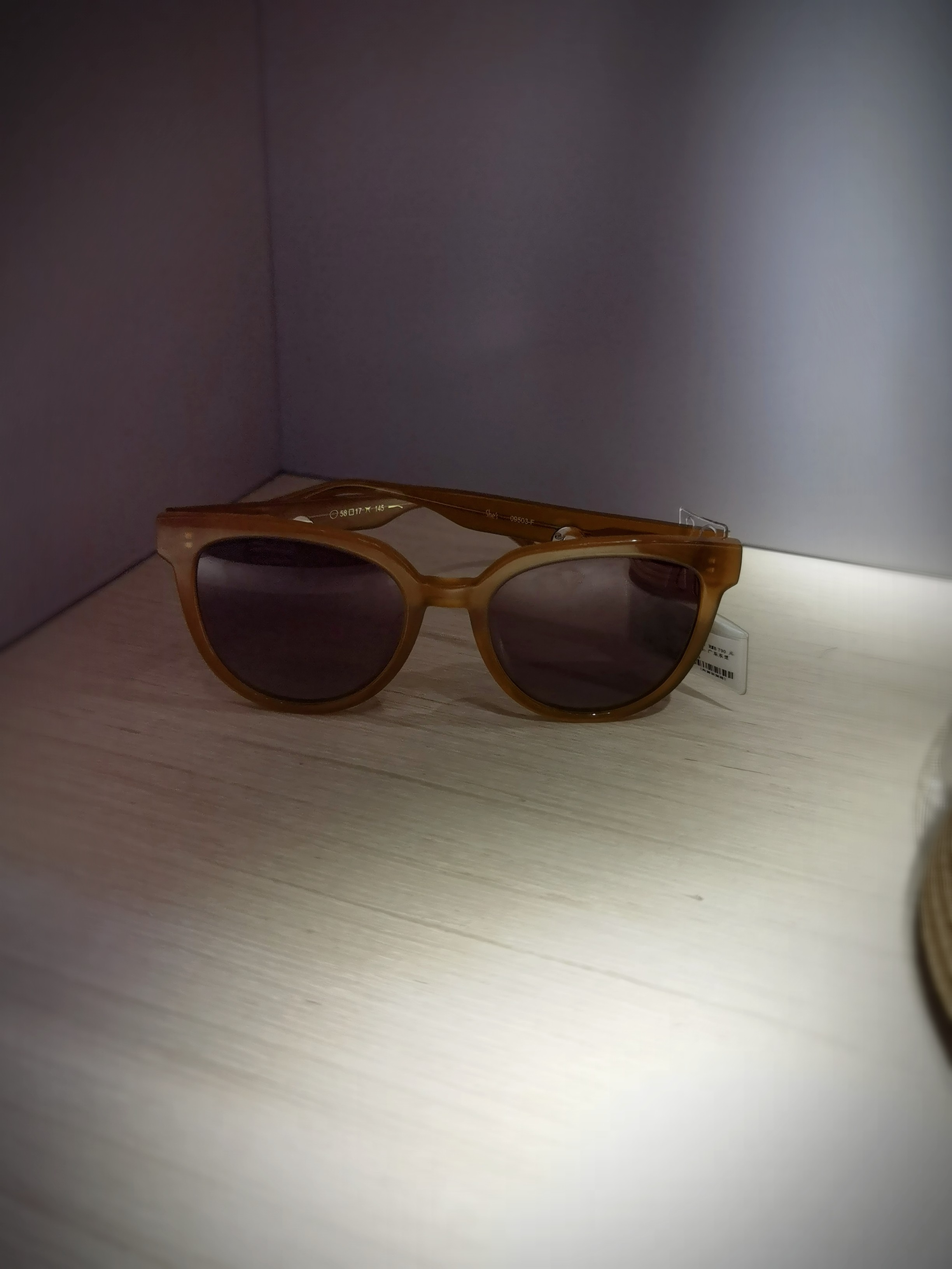 she's茜子专柜正品国内代购墨镜焦糖糖果色时尚潮酷偏光太阳镜