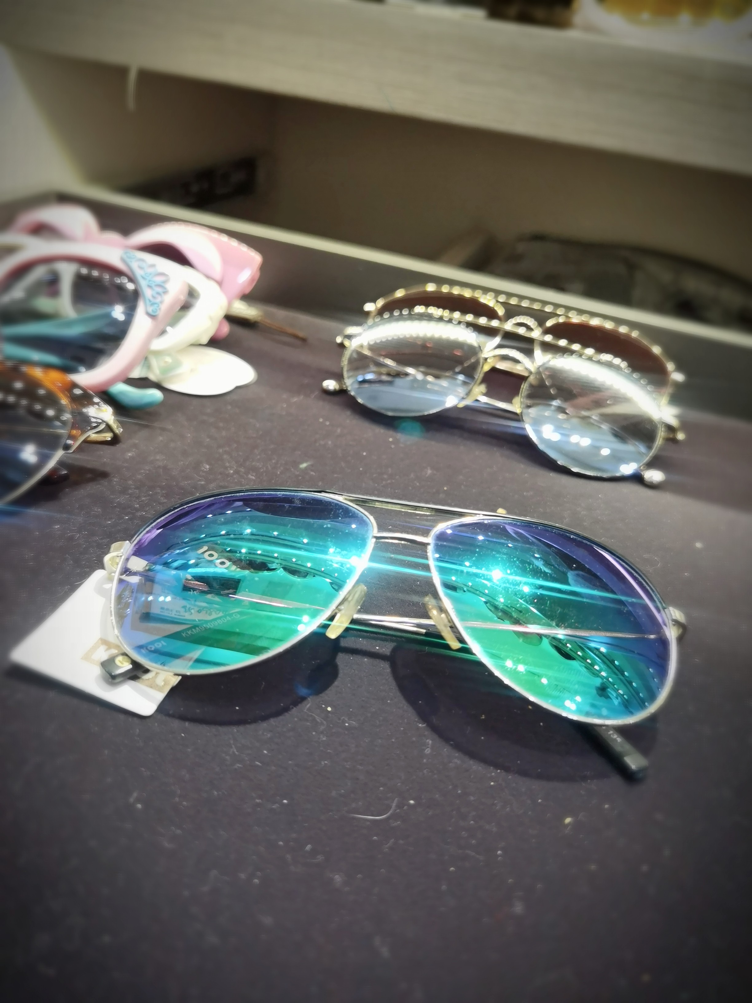 she's茜子专柜正品国内代购时尚潮流飞行员太阳眼镜蛤蟆镜