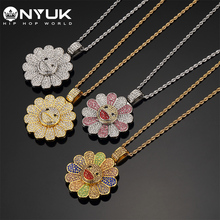 nyuk /恩尤奇村上隆太阳花女毛衣链1